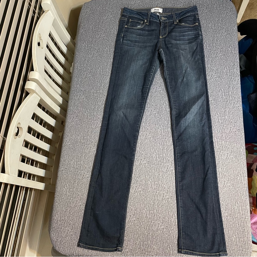 Paige Skyline Straight Jeans